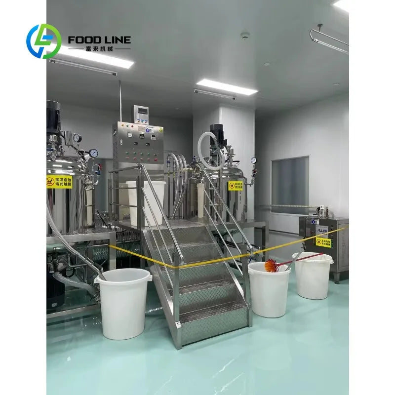 customized Intelligent Homogenizing Mixer Vacuum Emulsifying Equipment High Efficiency for Various Skin Care Products
