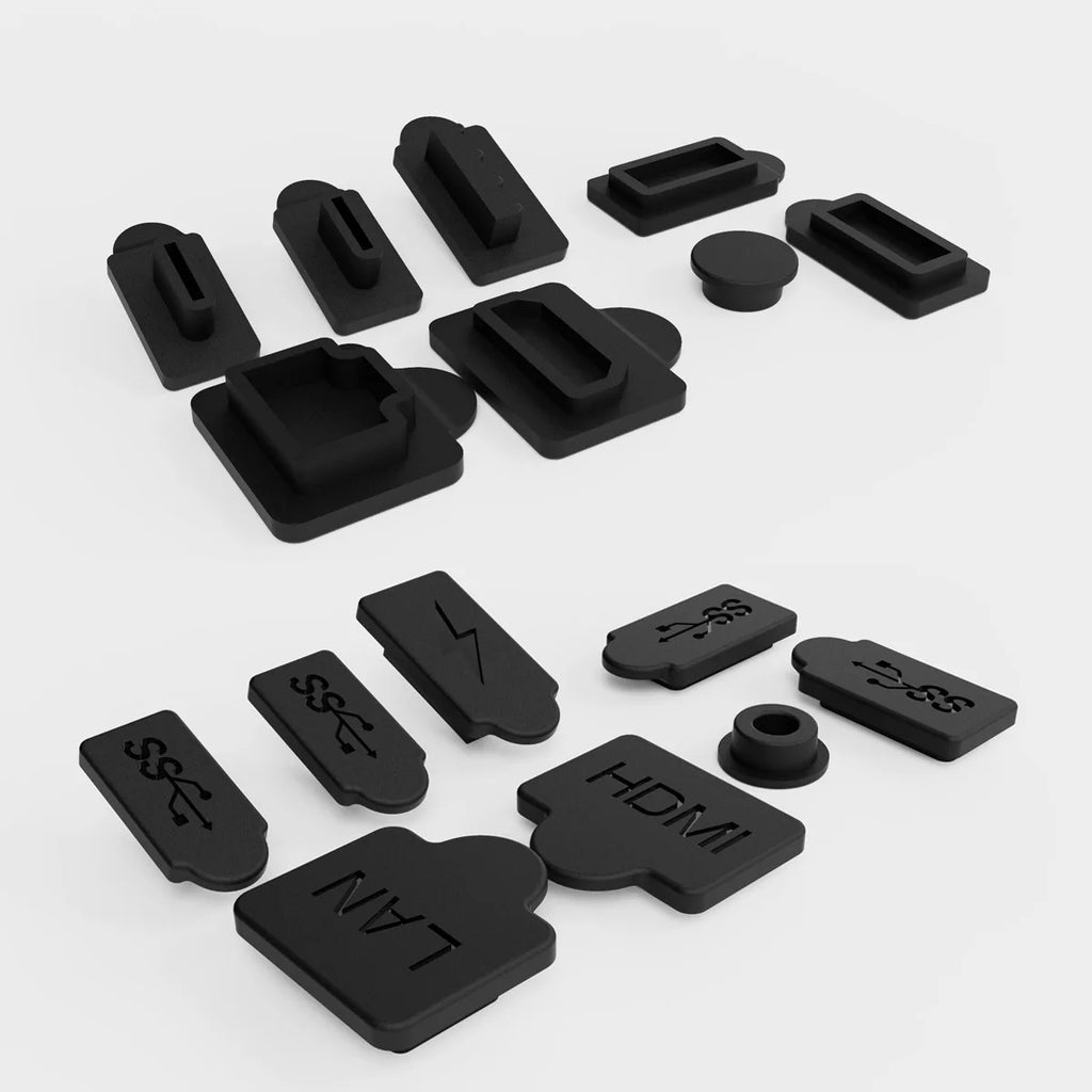 Kit Antipolvere PS5 Slim – Protezioni USB in Silicone