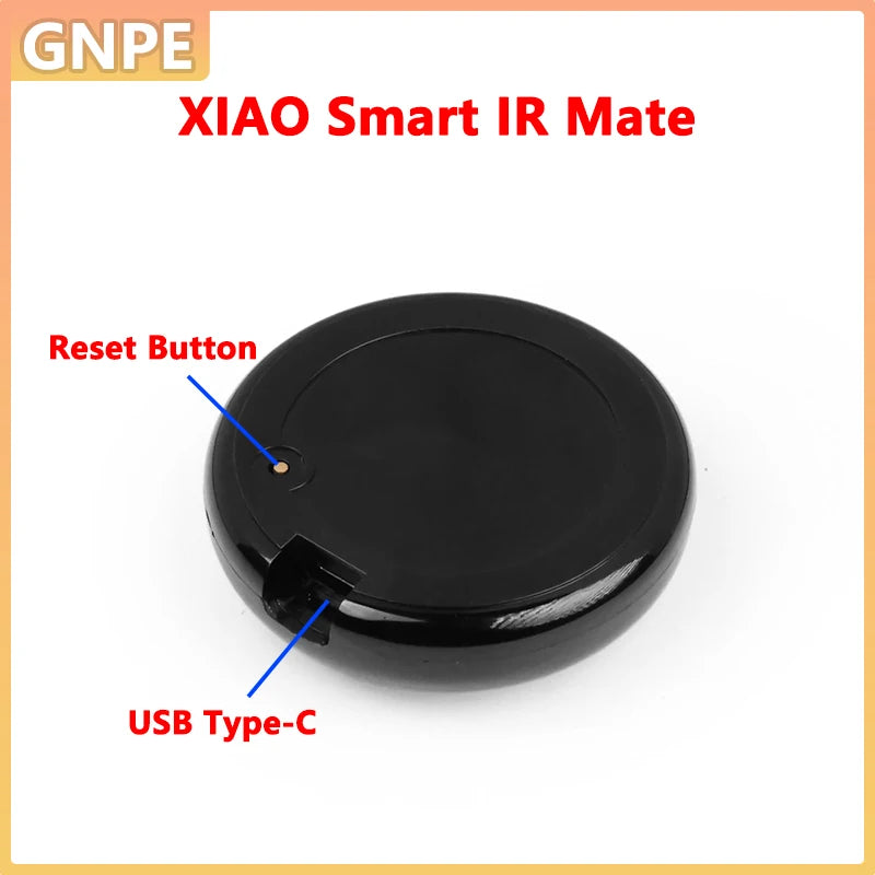 Seeed Studio XIAO Smart IR Mate ESP32-C3 Infrared Remote Hub for Home Assistant Smart Home One-Touch Learning Haptic Feedback