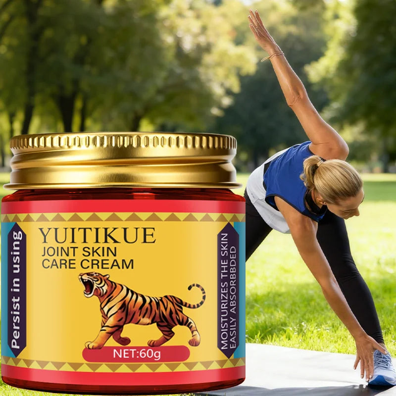 YUITIKUE Joint Skin Care Cream 60g - Multi-Part Massage for Knees, Elbows, Shoulders & Neck, Moisturizes & Relaxes Body & Mind
