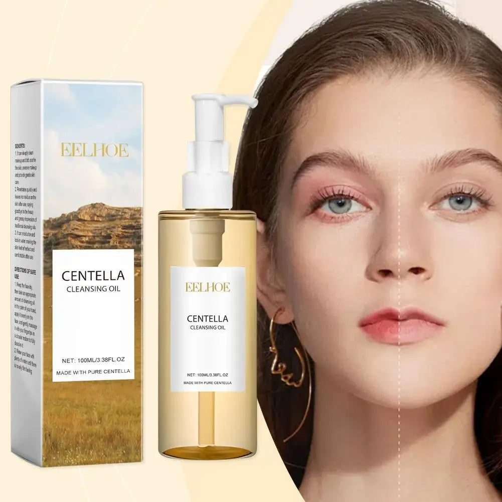 Centella Skincare Set Cleansing Oil Face Wash Serum Barrier Repair Soothing Hydrating Facial Care Kit For All Skin Types Korean