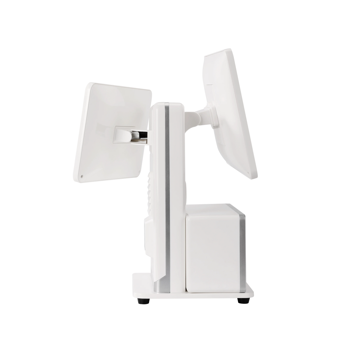 15.6 inch POS Terminal, All-in-One Cash Register POS System The Screen Supports It Can Be Adjusted to Left or Right Orientation