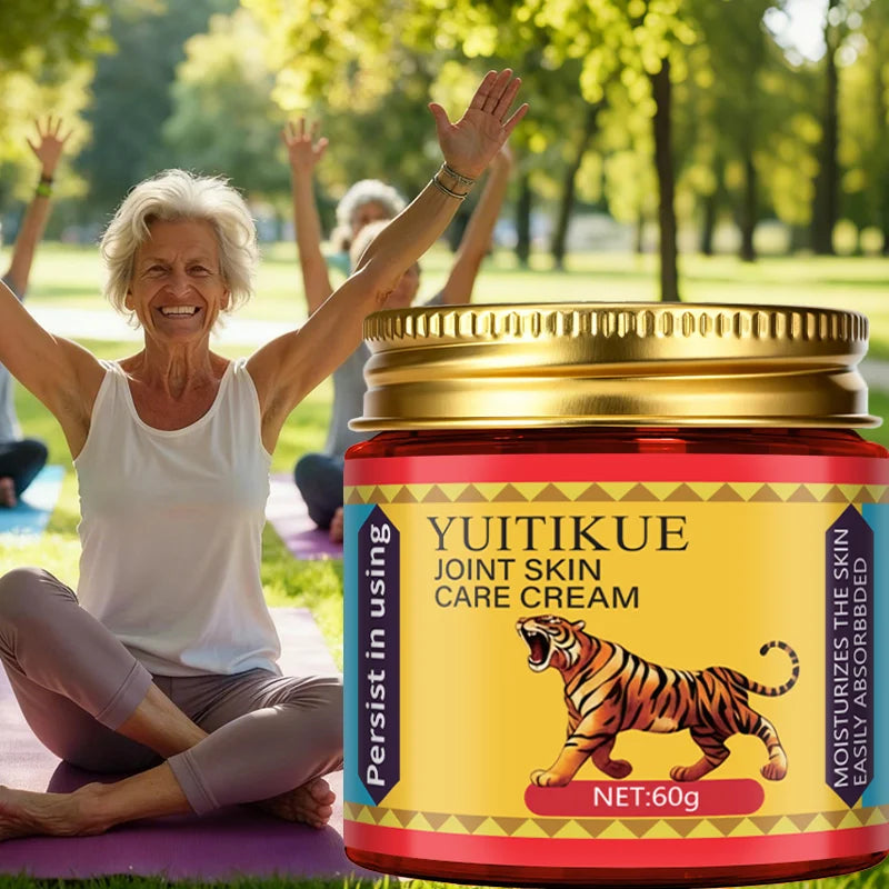 YUITIKUE Joint Skin Care Cream 60g - Multi-Part Massage for Knees, Elbows, Shoulders & Neck, Moisturizes & Relaxes Body & Mind