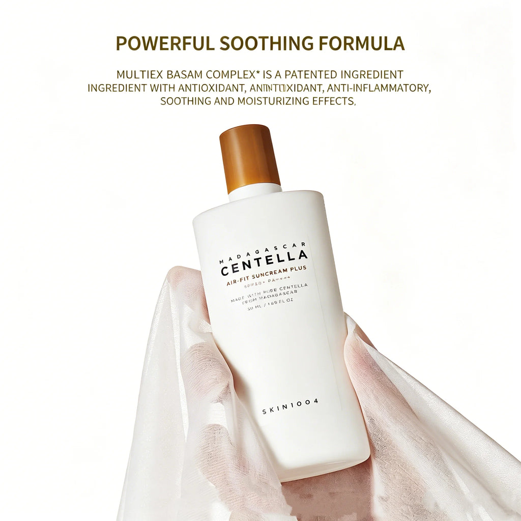 SKIN1004 Centella Air-fit Suncream Plus SPF50+ Sunscreen UV Protection Face Moisturizer Lightweight All Skin Korean Skin Care