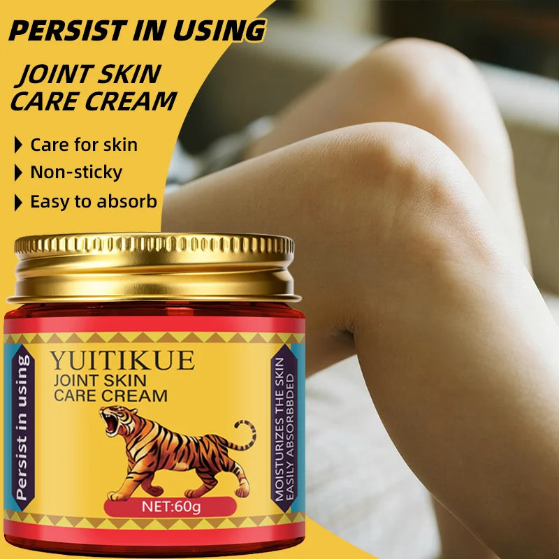 YUITIKUE Joint Skin Care Cream 60g - Multi-Part Massage for Knees, Elbows, Shoulders & Neck, Moisturizes & Relaxes Body & Mind