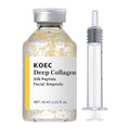 Korean Silk Collagen Essence Serum Deep Peptide Intensive Revitalizing Face Cream Firming Lifting Skin Care 30ml