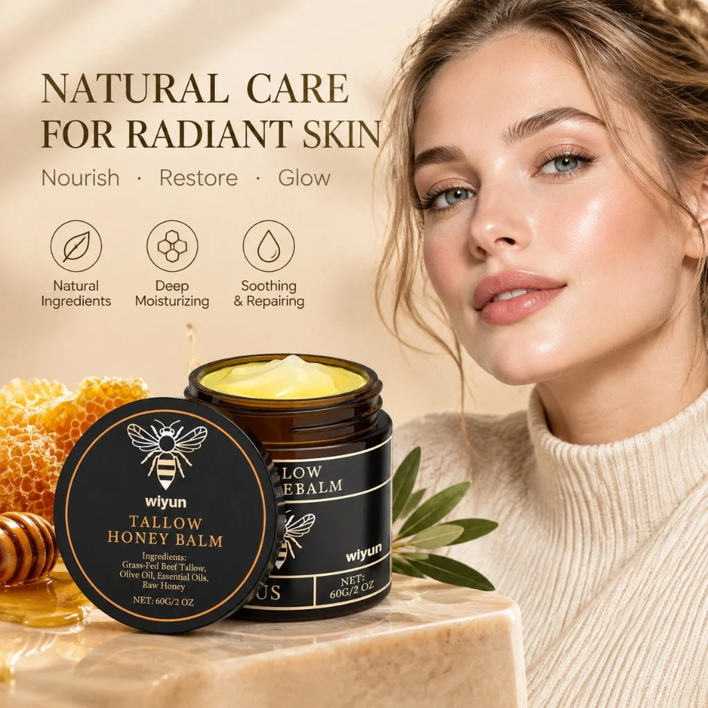 Natural Skin Care Balm Deep Nourishing Moisturizing Balm Barrier Long Lasting Soft Smooth Skin Daily Face Body Skin Care Balm