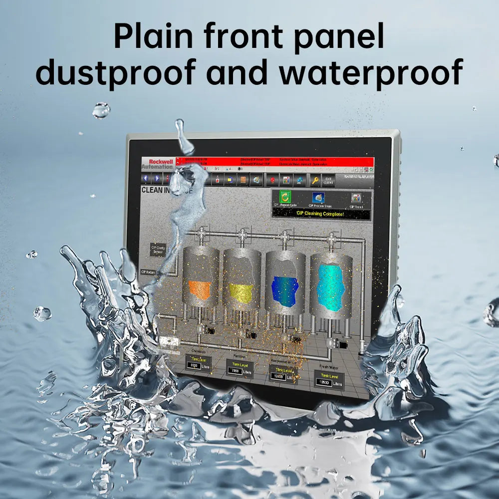 8~23.8 inch Aio Touch Industrial Screen IP65 Touch Screen integrated pc,Aio Industrial Embedded Panel PC TouchScreen Monitor