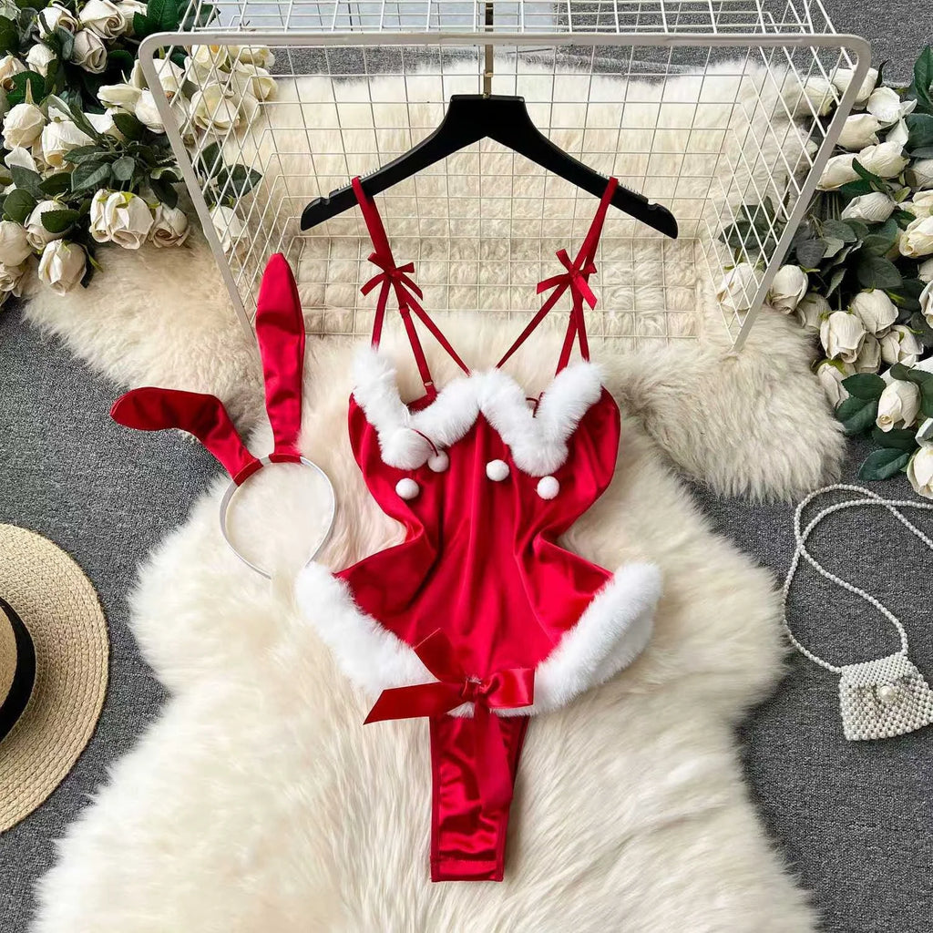 Splice Print Exotic Charm Skirt Suits Red Sexy See-through Lace-up Neck-mounted Sequin Tassel Top Sets Women Chinese Style Hot